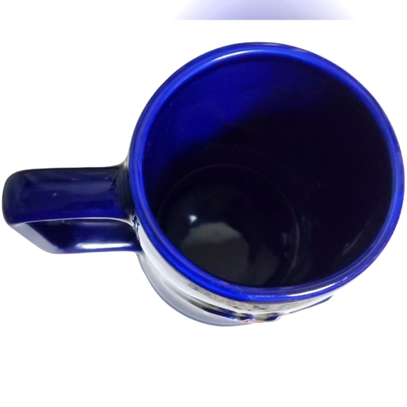 Jeff Gordon #24 NASCAR MUG. Embossed Cobalt Blue Signature Series Large Mug - Picture 4 of 4